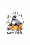Gone Feral Vinyl Sticker
